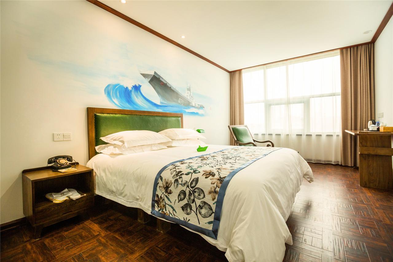 Nostalgia Hotel Near Tianjin Polar Ocean Word- Tianjin Fonte Joy World, 10 Minutes Drive Away From Tianjin Tanggu High-Speed Railway Station, Free Ice-Cream, Mineral Water, Snacks And Laundry Service, English Communication Well Exterior photo